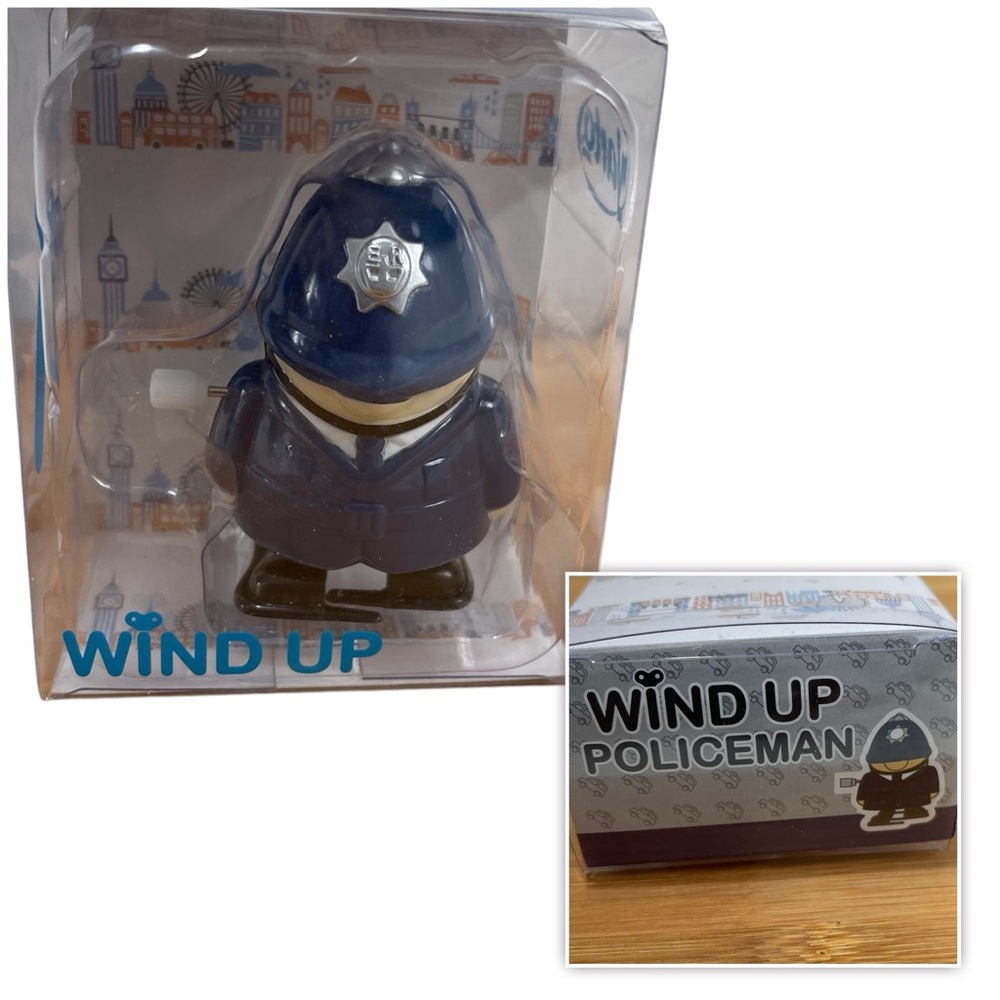 Wind Up Policeman Traditional original Collectable Europe LimitedNEW in Gift Box